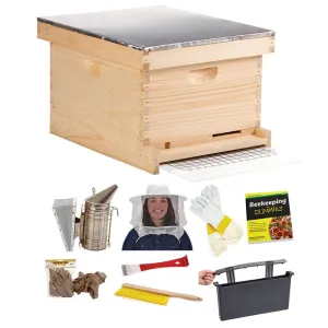 10-Frame Deluxe Beginner Hive Kit