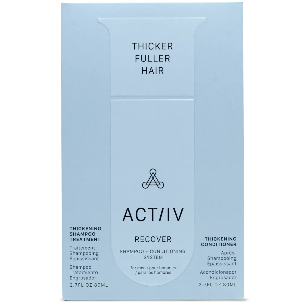 ACTiiV RECOVER Thickening Treatment DUO for Men - Travel Size