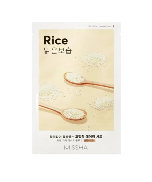 Airy Fit Sheet Mask - Rice
