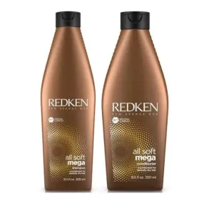 All Soft Mega Nourishment for Severaly Dry Hair Treatment Kit 2 Itens - Redken