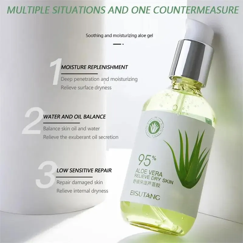 Aloe Vera Moisturizing Gel Smooth Skin Care Products