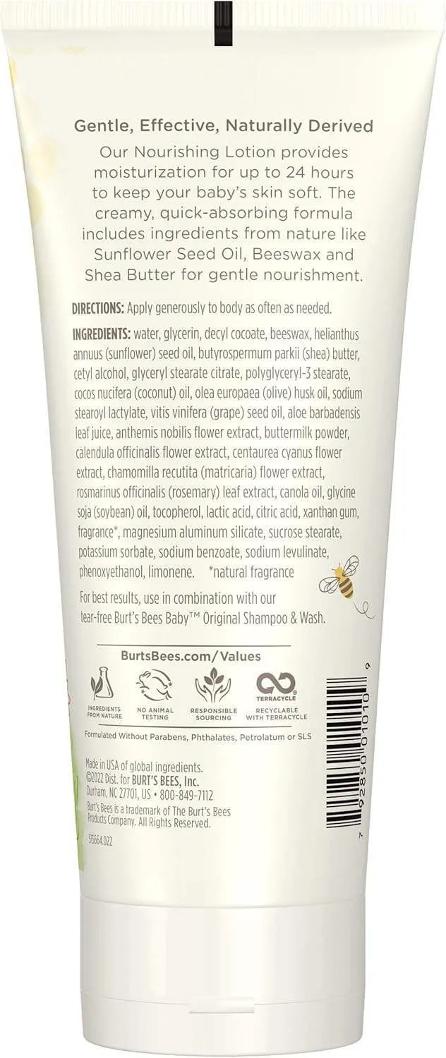 Baby Ultra Gentle Lotion by Burts Bees for Kids - 6 oz Body Lotion
