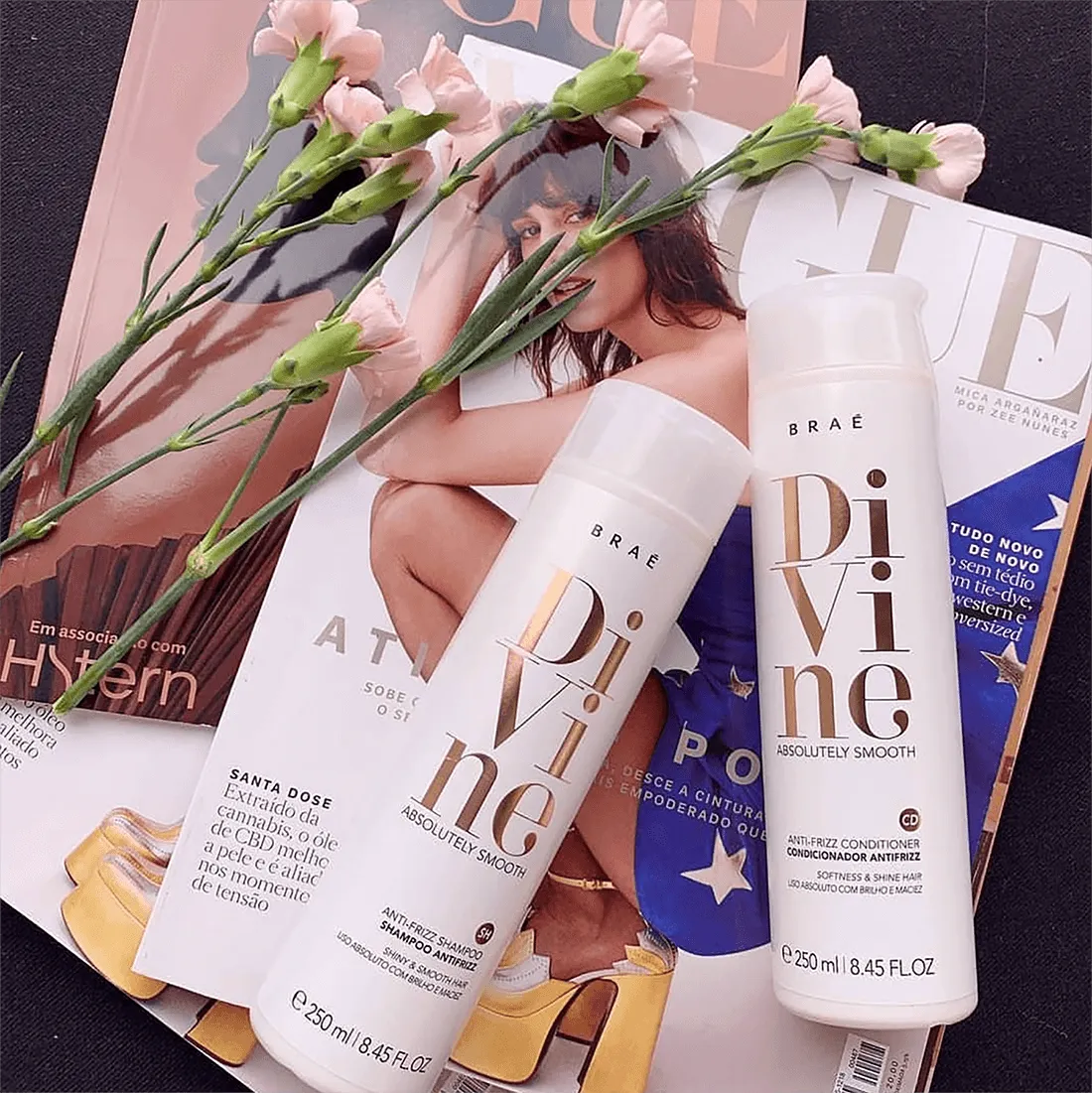 BRAÉ - Divine Shampoo & Conditioner: Frizz-Free, Silky Hair Solution