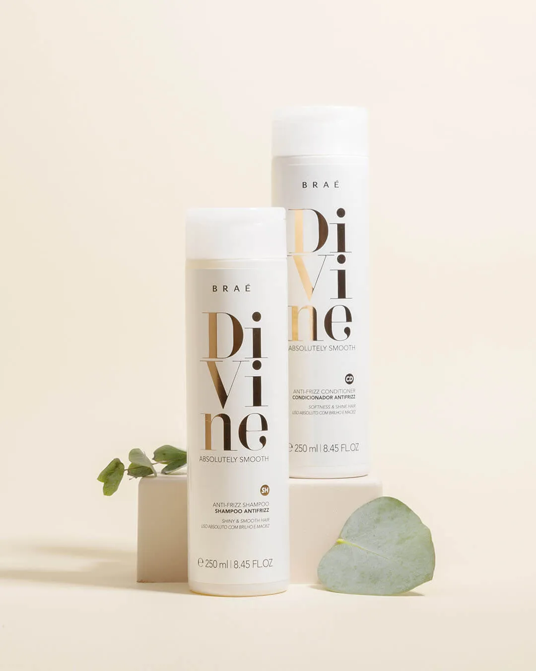 BRAÉ - Divine Shampoo & Conditioner: Frizz-Free, Silky Hair Solution