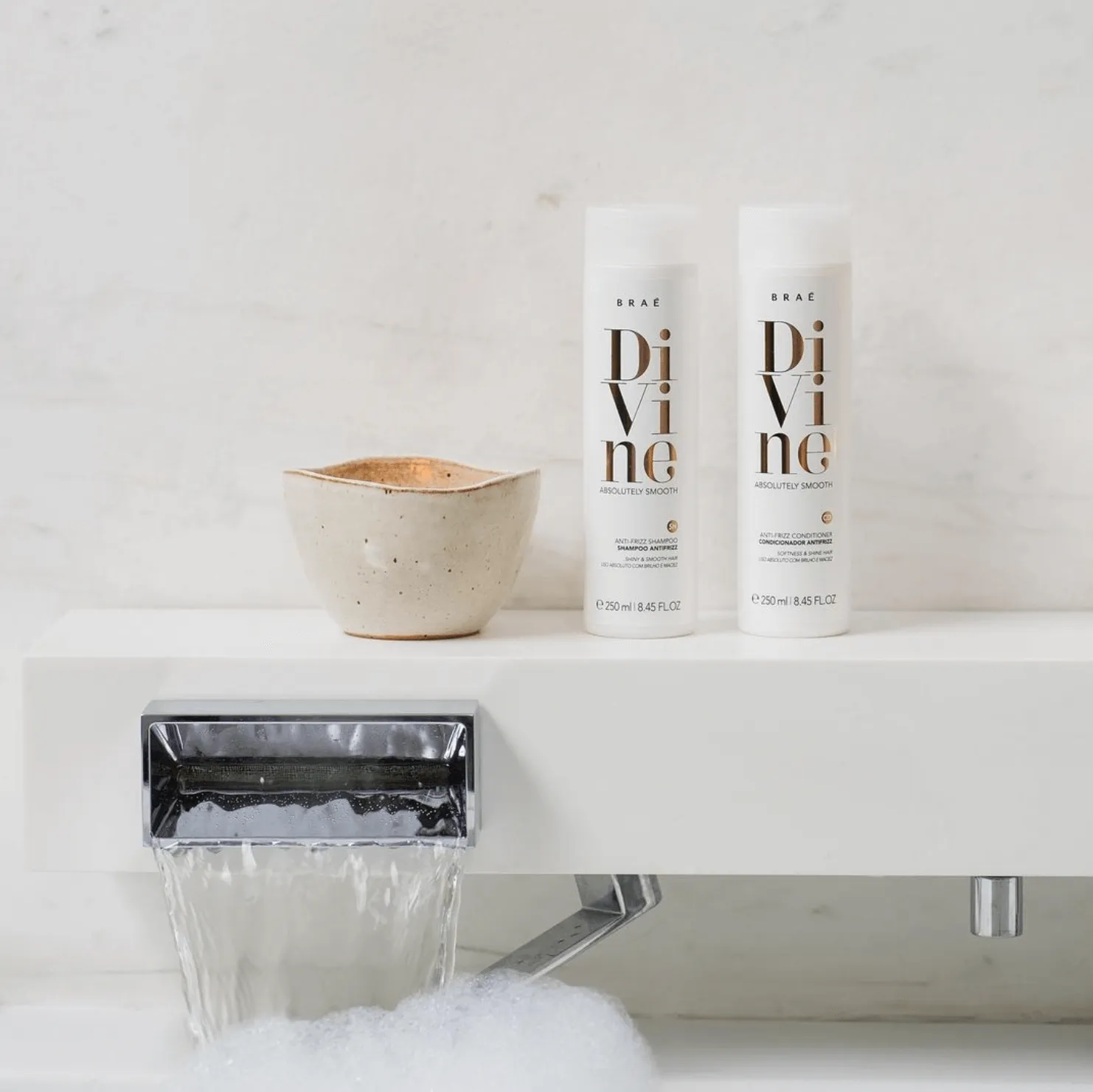 BRAÉ - Divine Shampoo & Conditioner: Frizz-Free, Silky Hair Solution