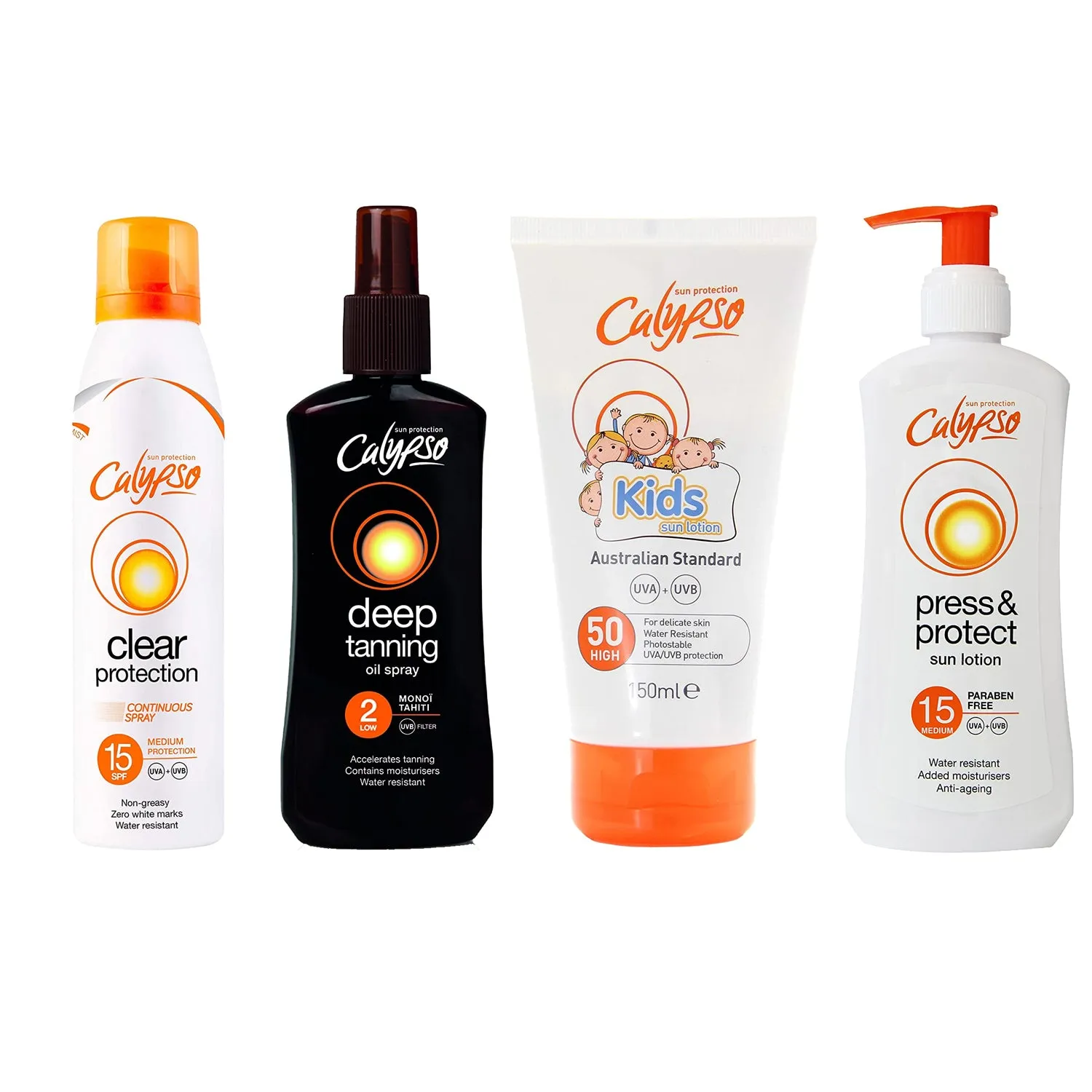 Calypso Sun Care Range