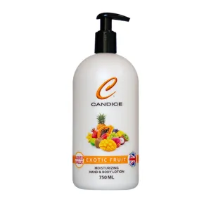 Candice Exotic Fruit Hand And Body Lotion White 750ml