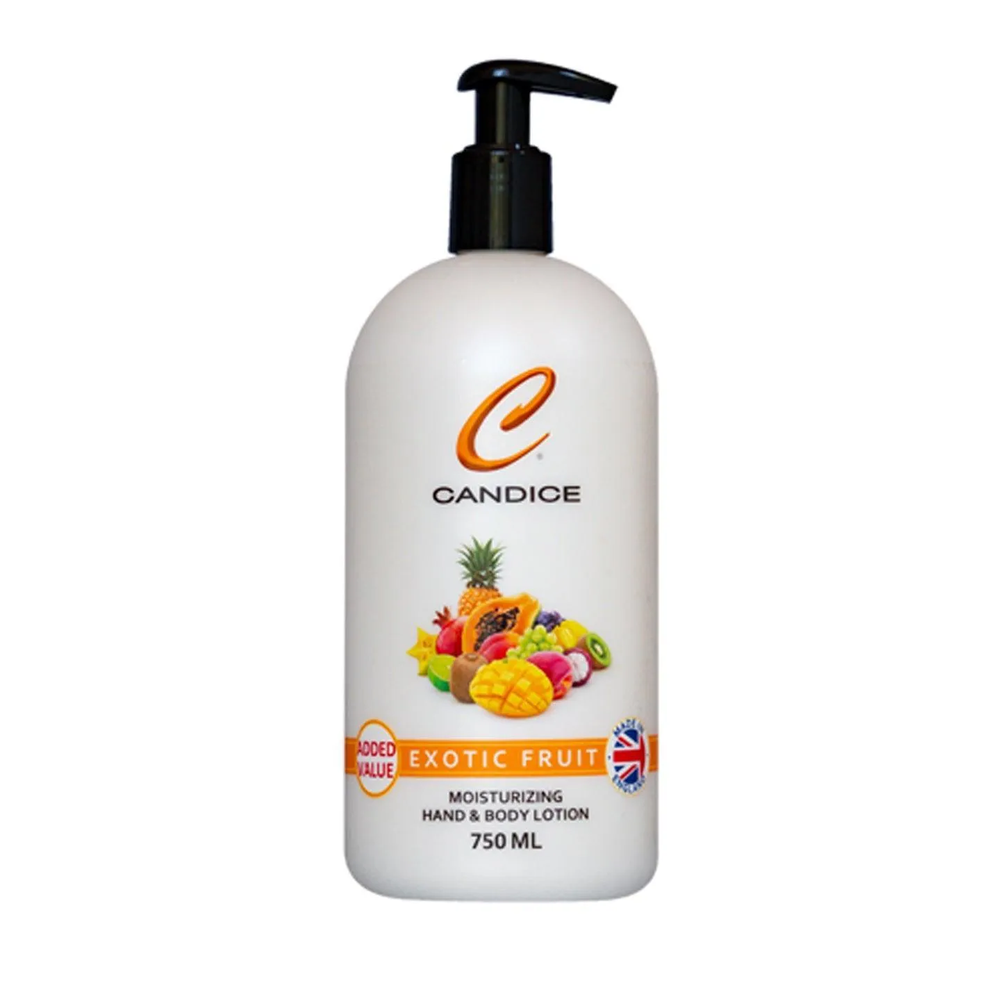 Candice Exotic Fruit Hand And Body Lotion White 750ml