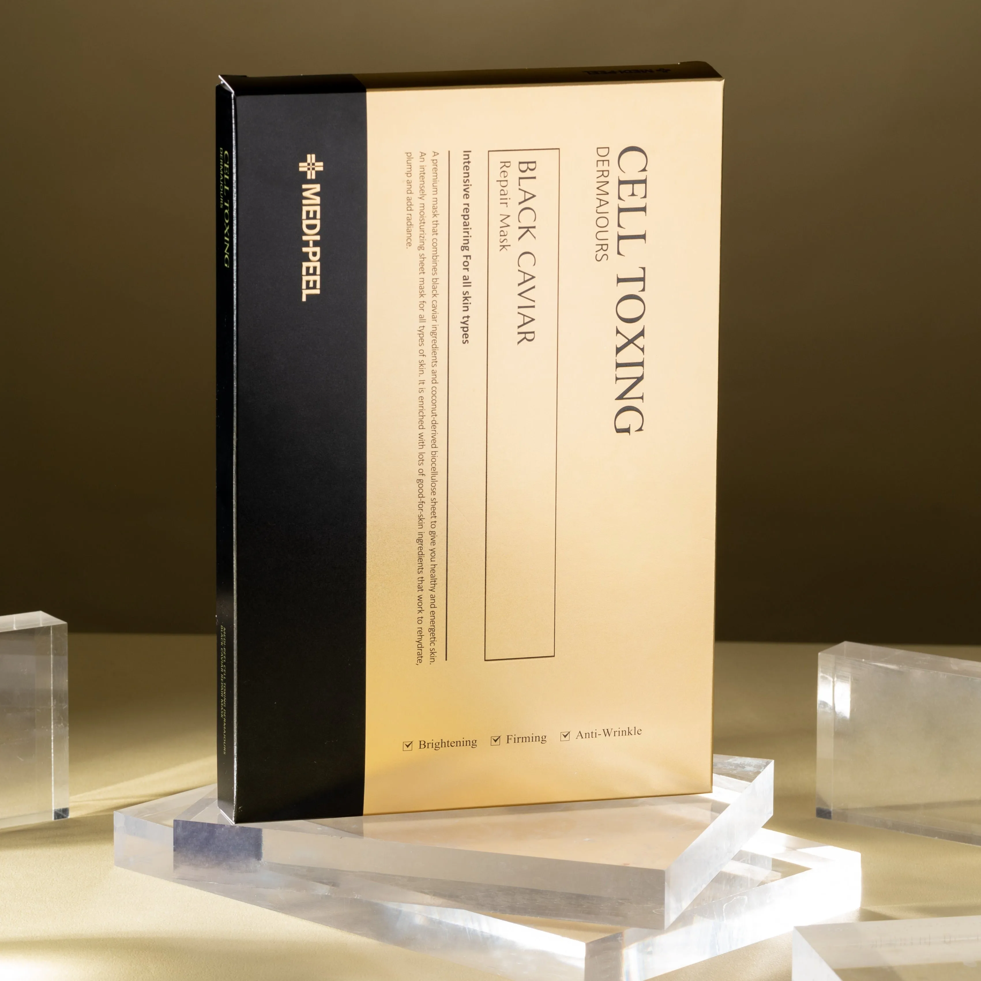 Cell Toxing Black Caviar Dermajours Repair Mask 30ml*5ea
