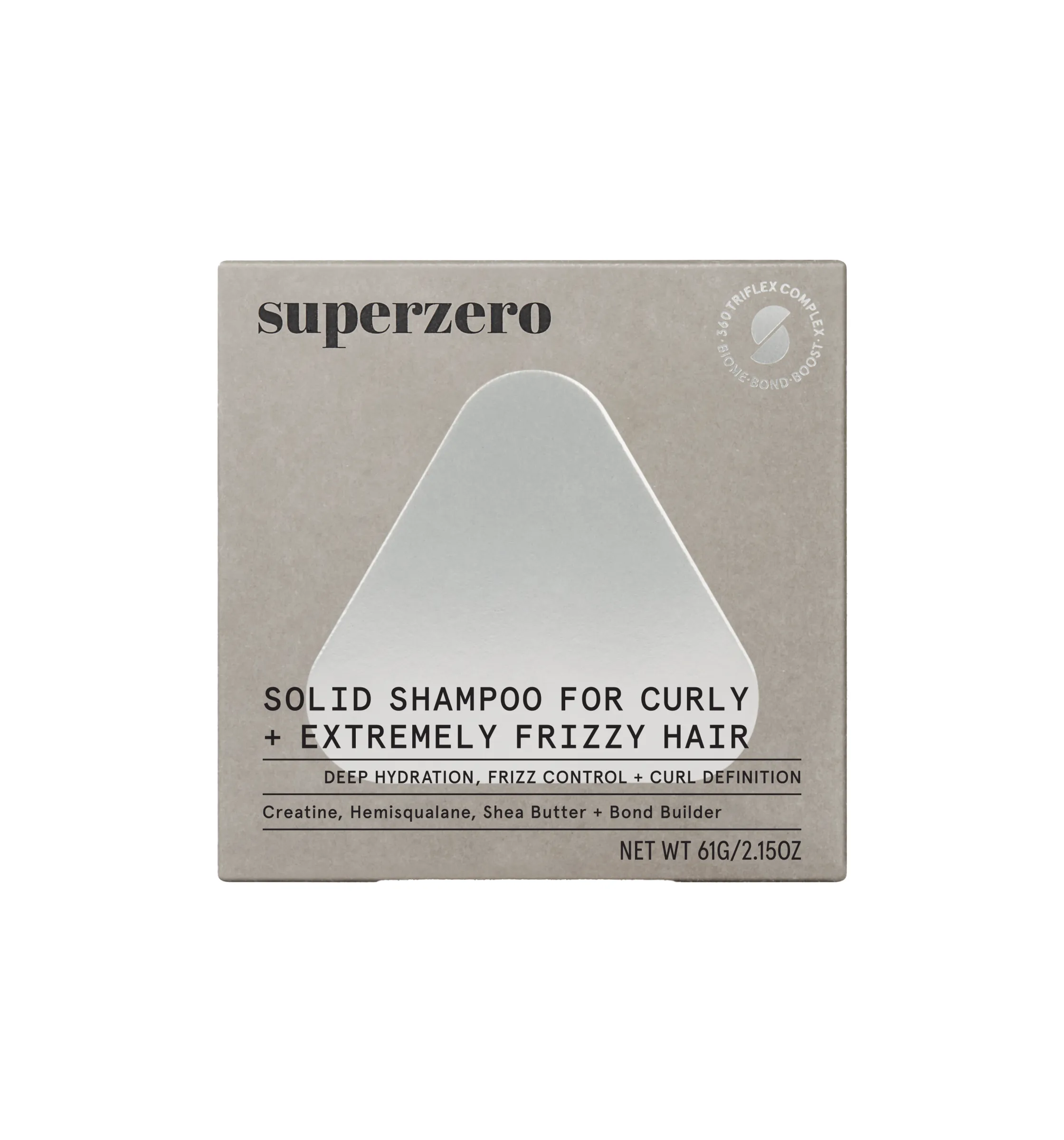 Deep Moisture   Anti Frizz Shampoo Bar for Curly, Coily, Extremely Frizzy Hair