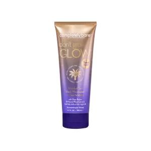 don't grow GLOW Gradual Tan Body Moisturizer & Hair Inhibitor