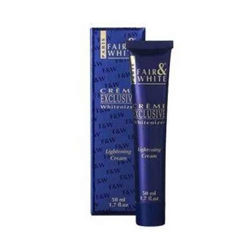 Fair & White Exclusive Whitenizer Lightening Cream - Achieve Even, Radiant Skin Tone