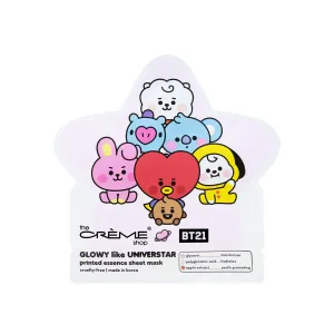GLOWY like UNIVERSTAR Printed Essence Sheet Mask