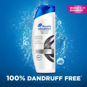 Head & Shoulders Hair Fall Defense Anti-Dandruff Shampoo - 400ml