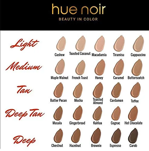 Hue Noir true Hues Flawless Finish Foundation 1oz