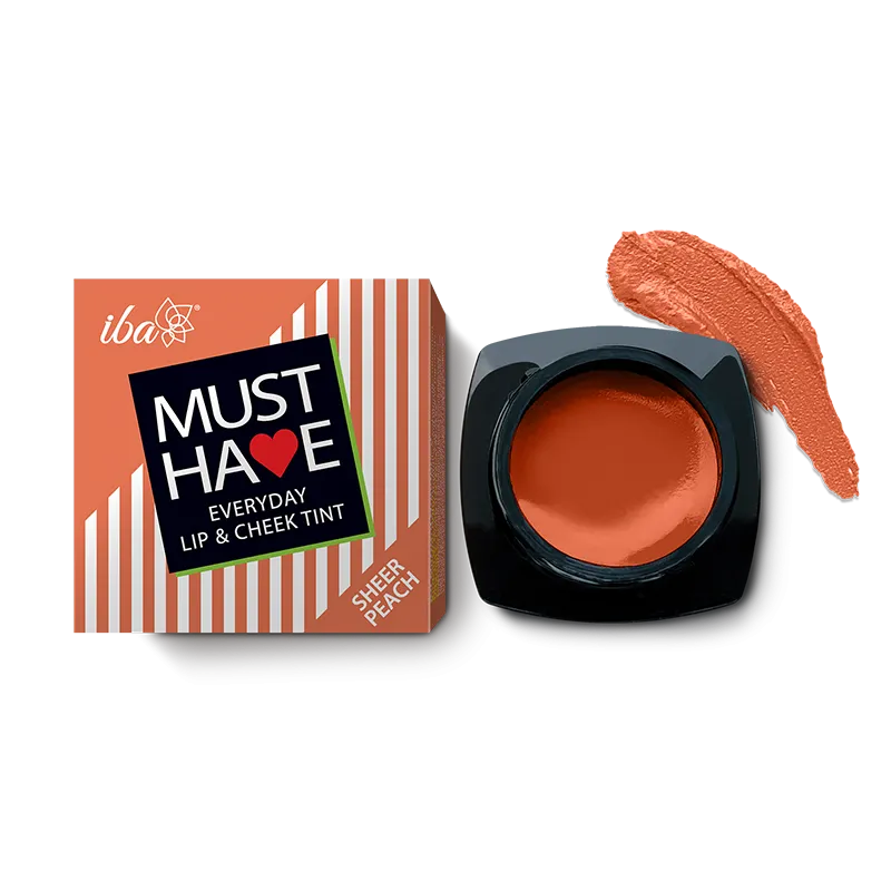 Iba Must Have Everyday Lip & Cheek Tint - Sheer Peach