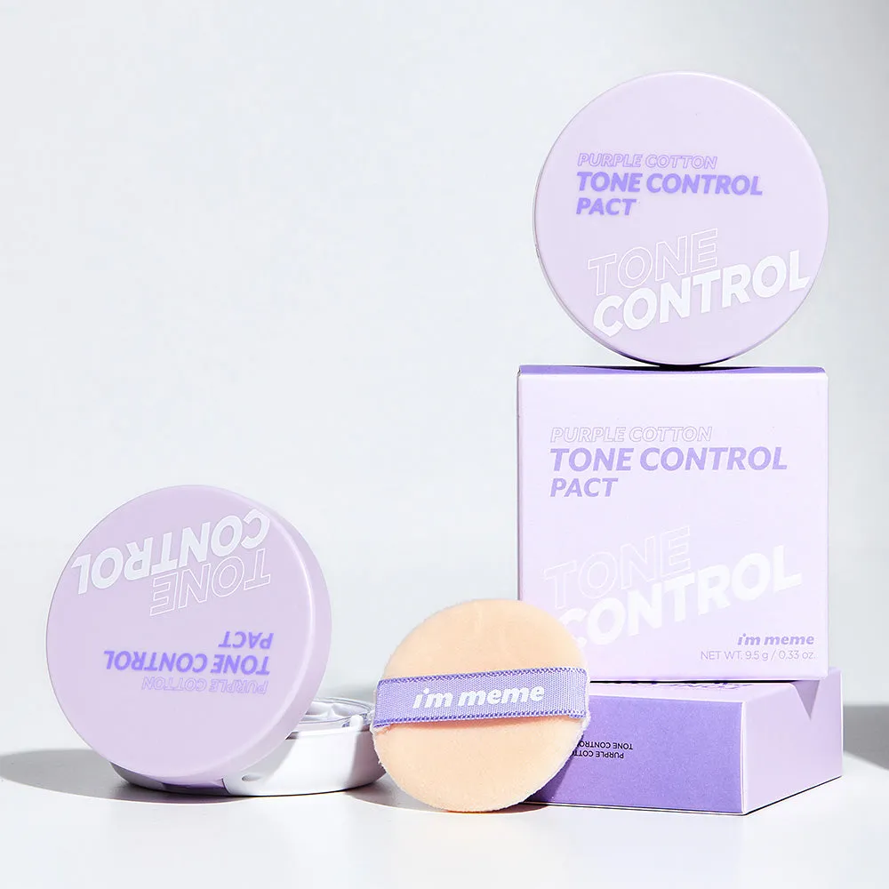 I'm Meme Purple Cotton Control Fact 9.5g, Cream Purple