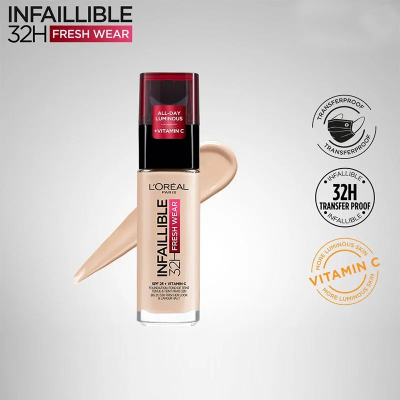 Infallible 24H Fresh Wear Breathable Liquid Foundation