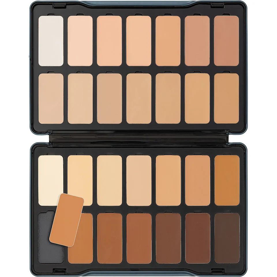 Kryolan DIGITAL COMPLEXION CREAM FOUNDATION PALETTE 28 COLORS 11009 - Digital 1