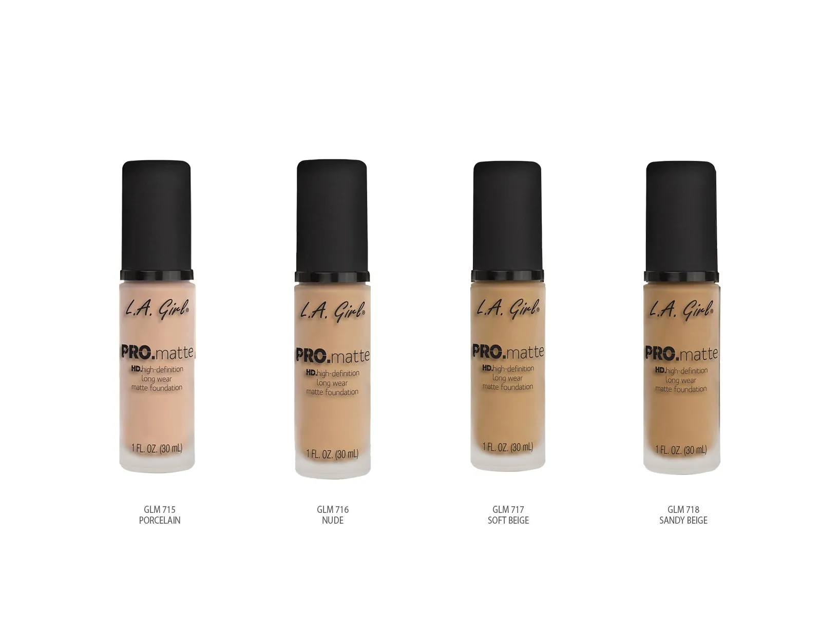 L.A GIRL PRO MATTE FOUNDATION 1oz