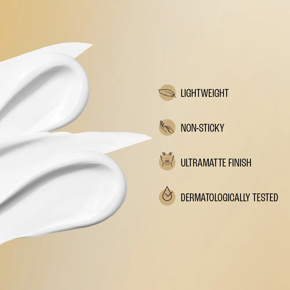 Lakmē Matte Sunscreen SPF 50 PA   , Niacinamide|UVA/B Protection|For Normal To Oily Skin 50ml