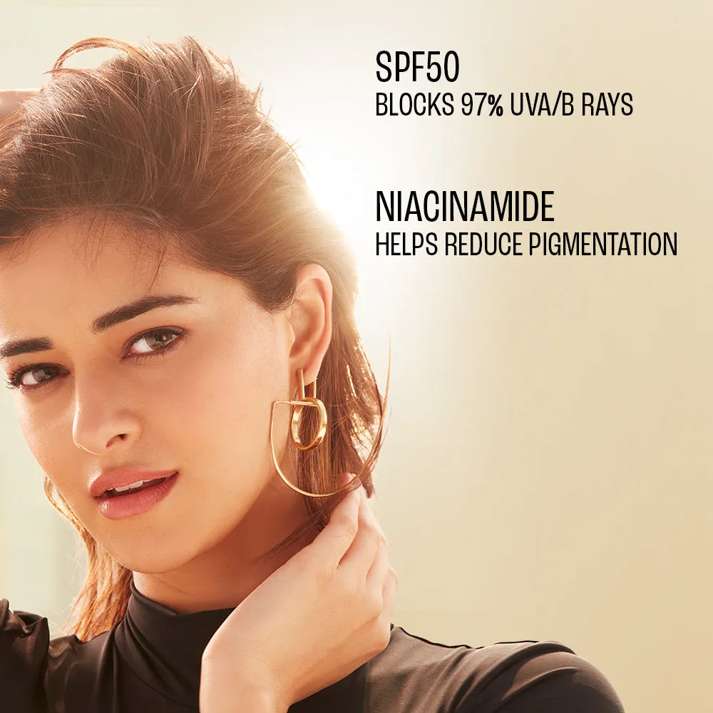 Lakmē Matte Sunscreen SPF 50 PA   , Niacinamide|UVA/B Protection|For Normal To Oily Skin 50ml