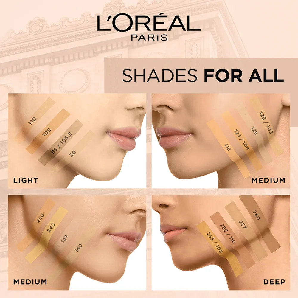 L’Oréal Paris Infallible 24H Matte Cover Liquid Foundation, 240 Natural Honey, 35 ml