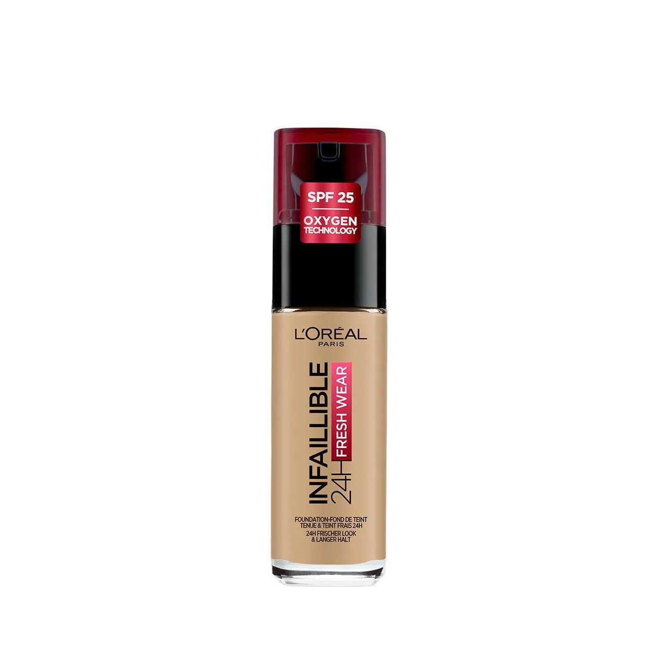 L’Oréal Paris Makeup Infaillible 32H Freshwear Longwear Liquid Foundation, Vitamin C, SPF25