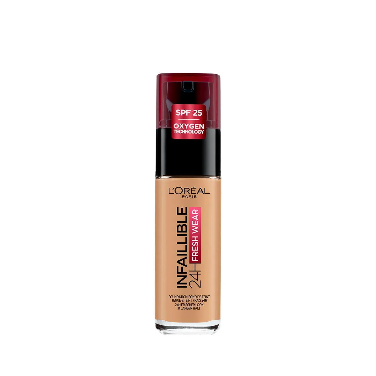 L’Oréal Paris Makeup Infaillible 32H Freshwear Longwear Liquid Foundation, Vitamin C, SPF25