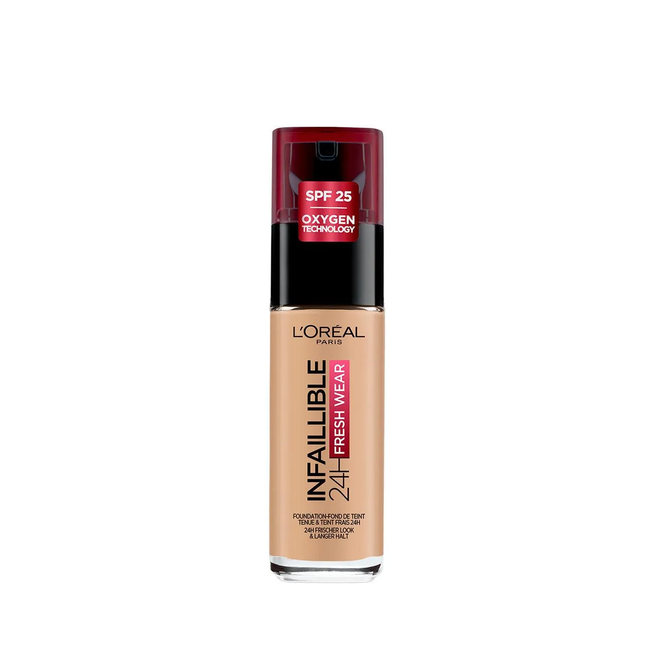 L’Oréal Paris Makeup Infaillible 32H Freshwear Longwear Liquid Foundation, Vitamin C, SPF25