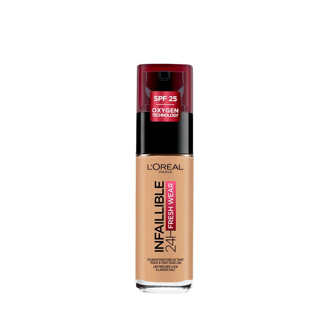 L’Oréal Paris Makeup Infaillible 32H Freshwear Longwear Liquid Foundation, Vitamin C, SPF25
