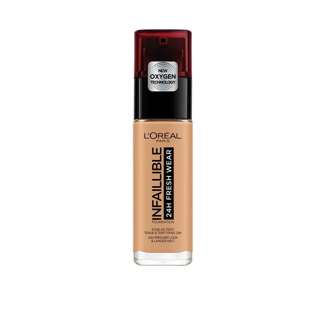L’Oréal Paris Makeup Infaillible 32H Freshwear Longwear Liquid Foundation, Vitamin C, SPF25