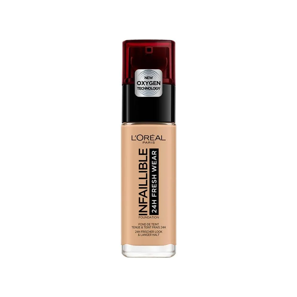 L’Oréal Paris Makeup Infaillible 32H Freshwear Longwear Liquid Foundation, Vitamin C, SPF25