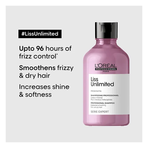 Loreal Paris Liss Unlimited Professional Shampoo 300ml
