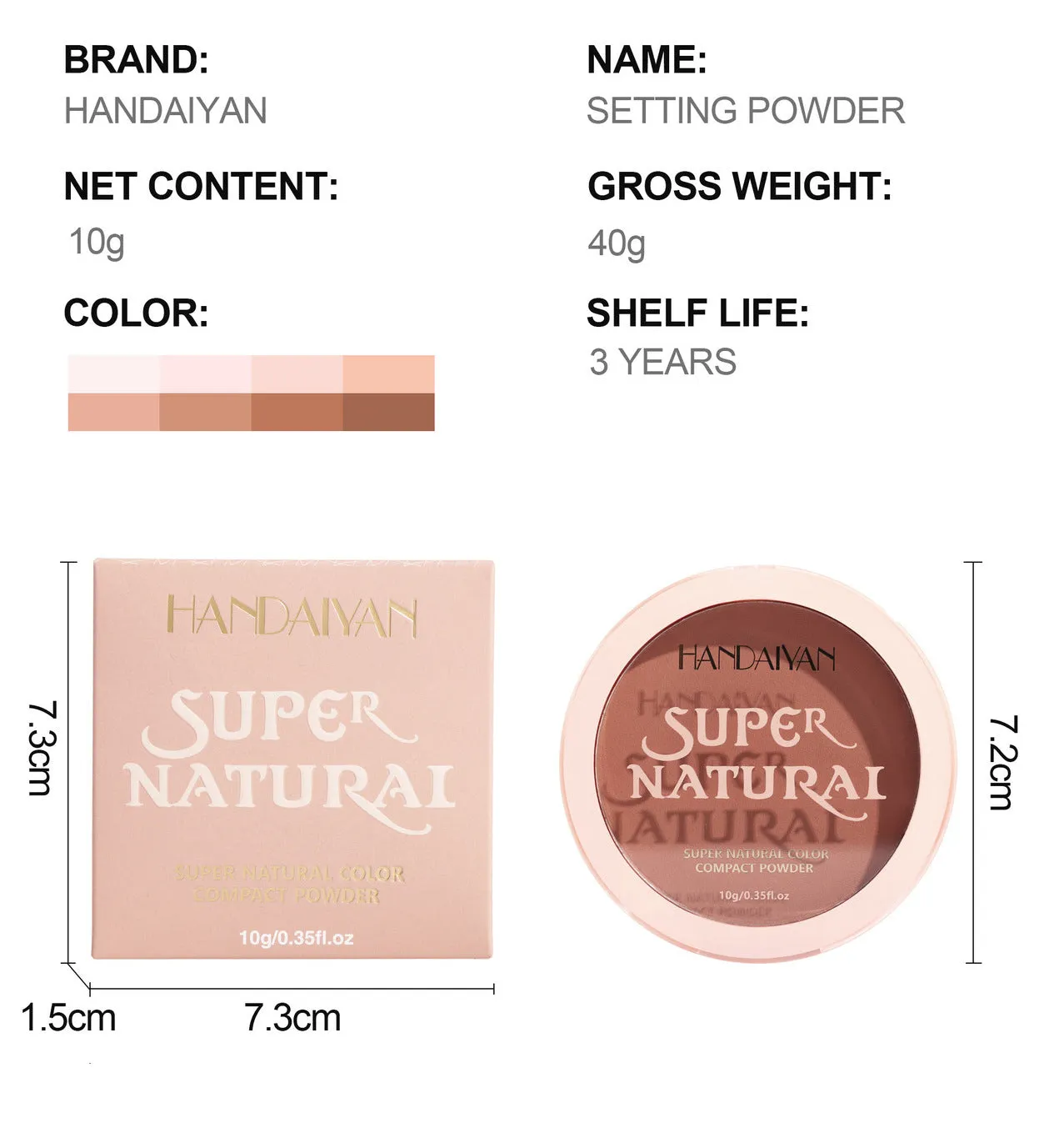 MA626 - Matte Concealer Powder