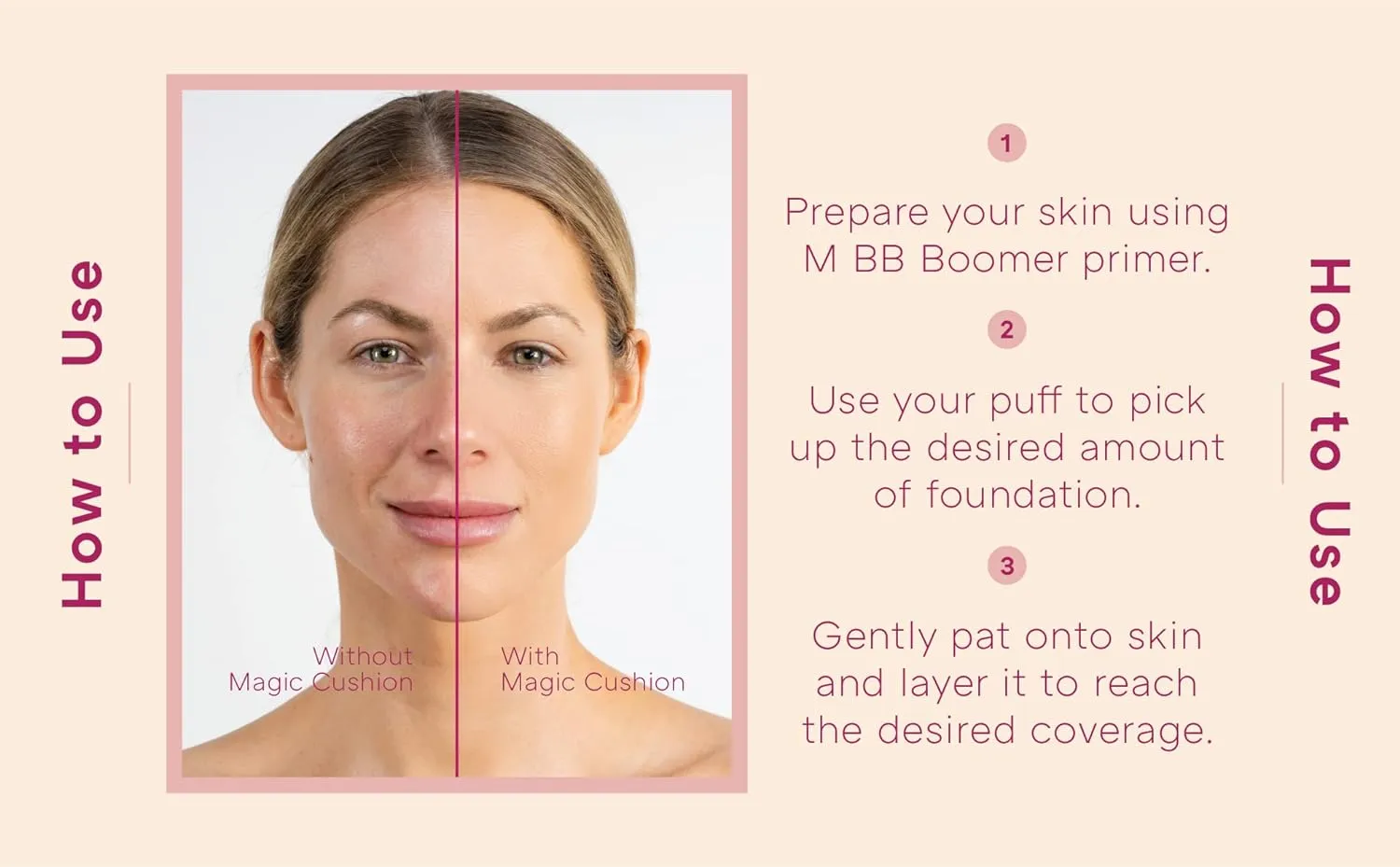 MISSHA Magic Cushion Cover Lasting Foundation SPF50 /PA   , 23 Natural Beige 15 g