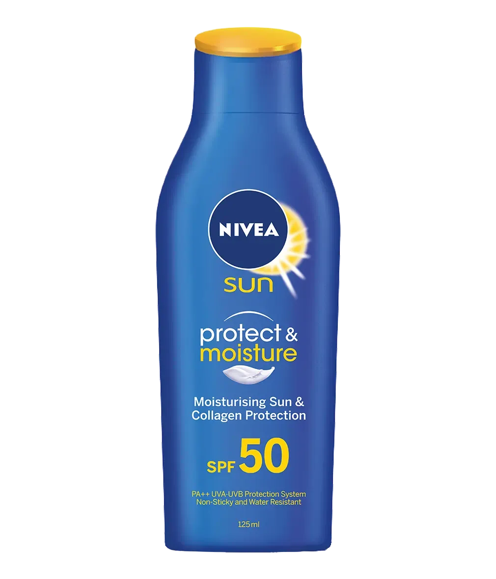 Nivea Sun PROTECT & MOISTURE SPF50  (125ml)