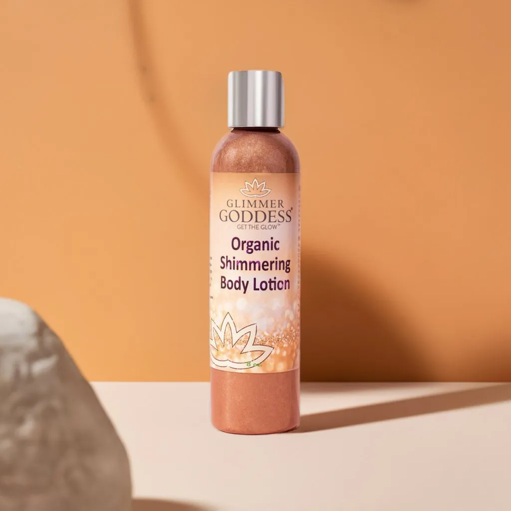 Organic Bronze Shimmer Body Lotion