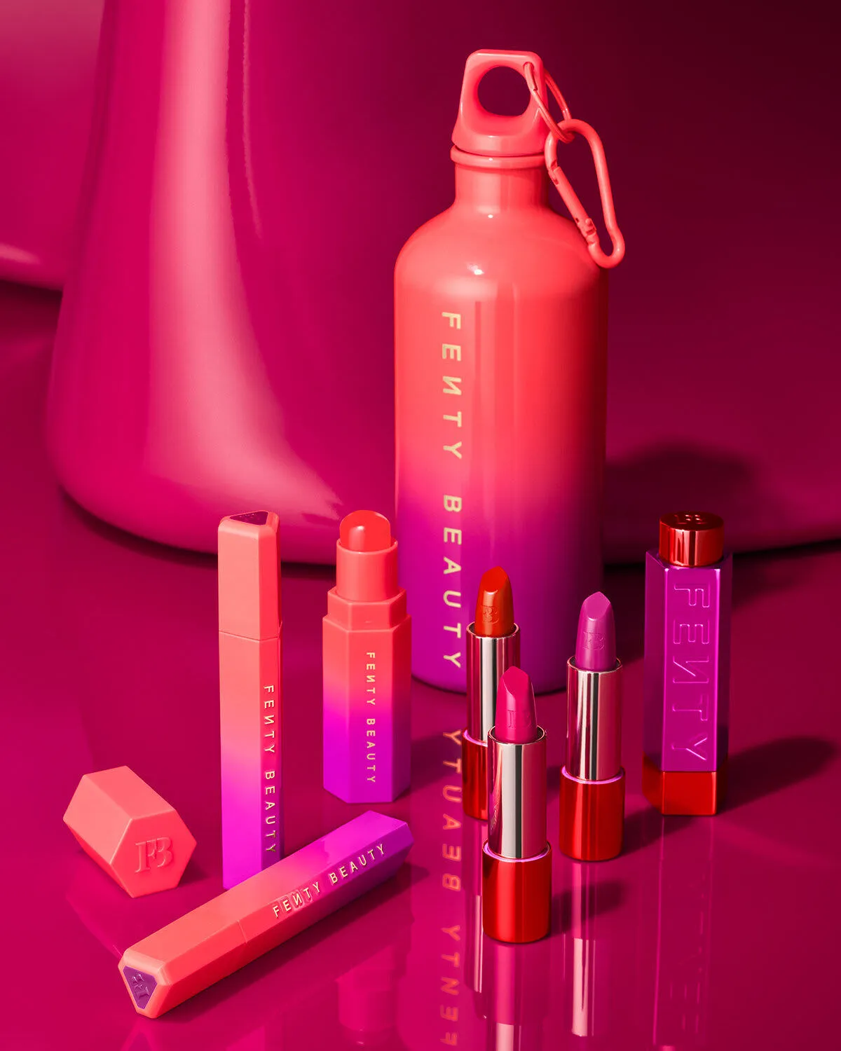 Poutsicle Hydrating Lip Stain — Summatime Collection: Fuchsia Wife