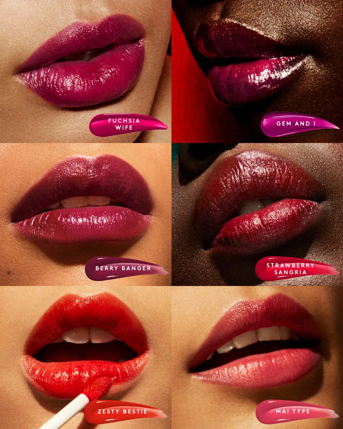 Poutsicle Hydrating Lip Stain — Summatime Collection: Fuchsia Wife