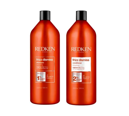 Redken Frizz Dismiss 1L Shampoo and Conditioner Bundle