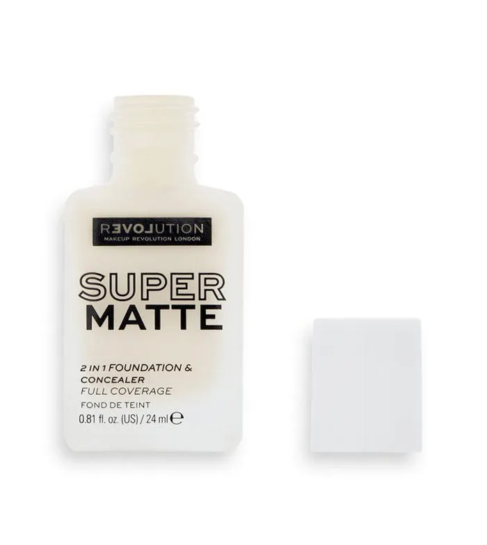 Revolution Relove - Base de maquillaje Super Matte - F0.2