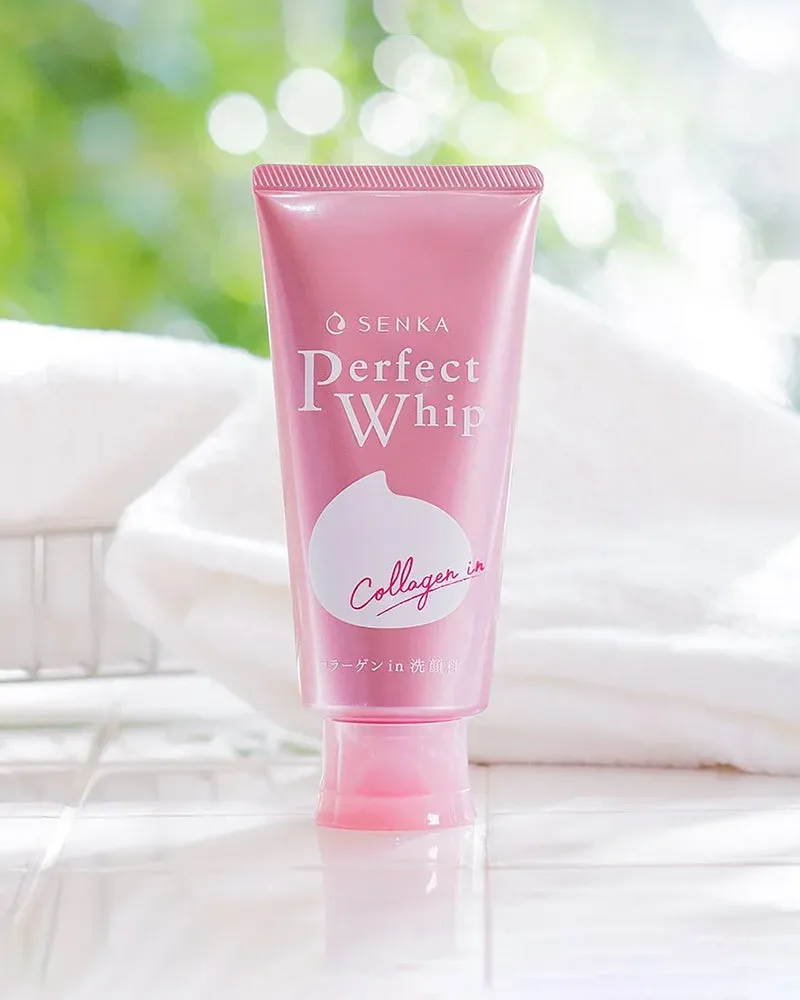Shiseido Senka Perfect Whip Face Wash #Collagen