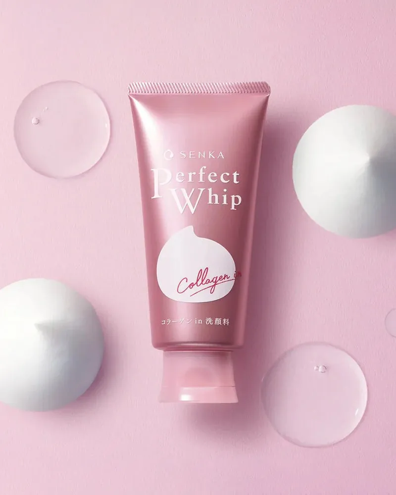 Shiseido Senka Perfect Whip Face Wash #Collagen