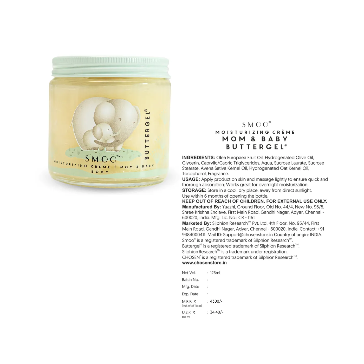 SMOO® Buttergel®