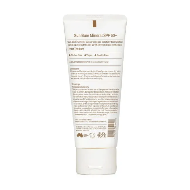 Sun Bum Mineral SPF 50  Sunscreen Lotion