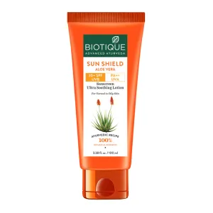 SUN SHIELD ALOE VERA 30  SPF Sunscreen Lotion 50ml