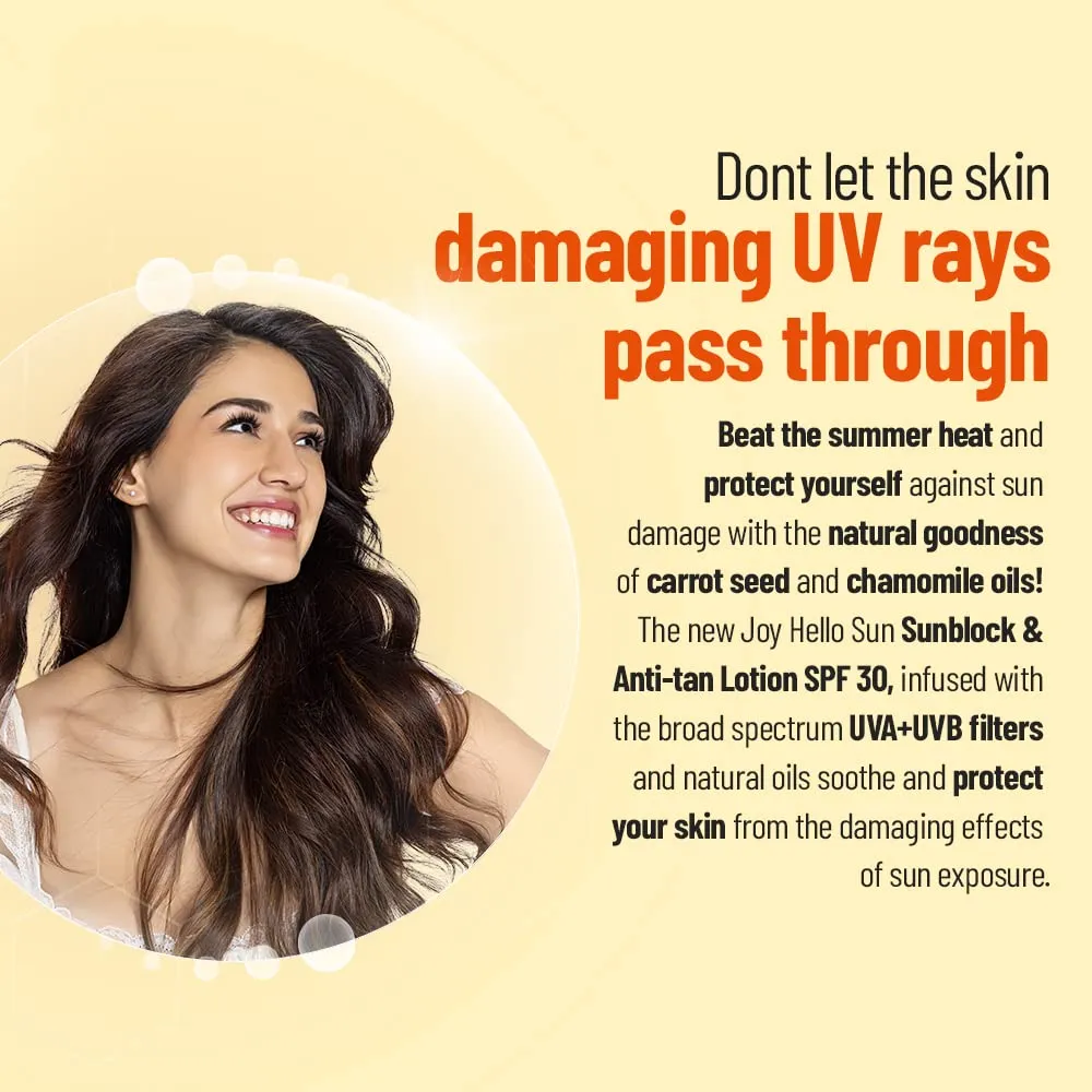 Sunblock & Anti-Tan Sunscreen SPF 30 PA  