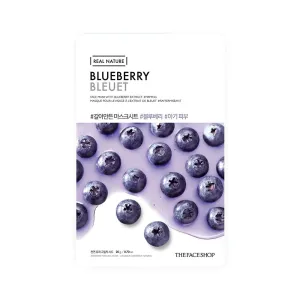 The Face Shop Real Nature Face Mask with Blueberry Extract