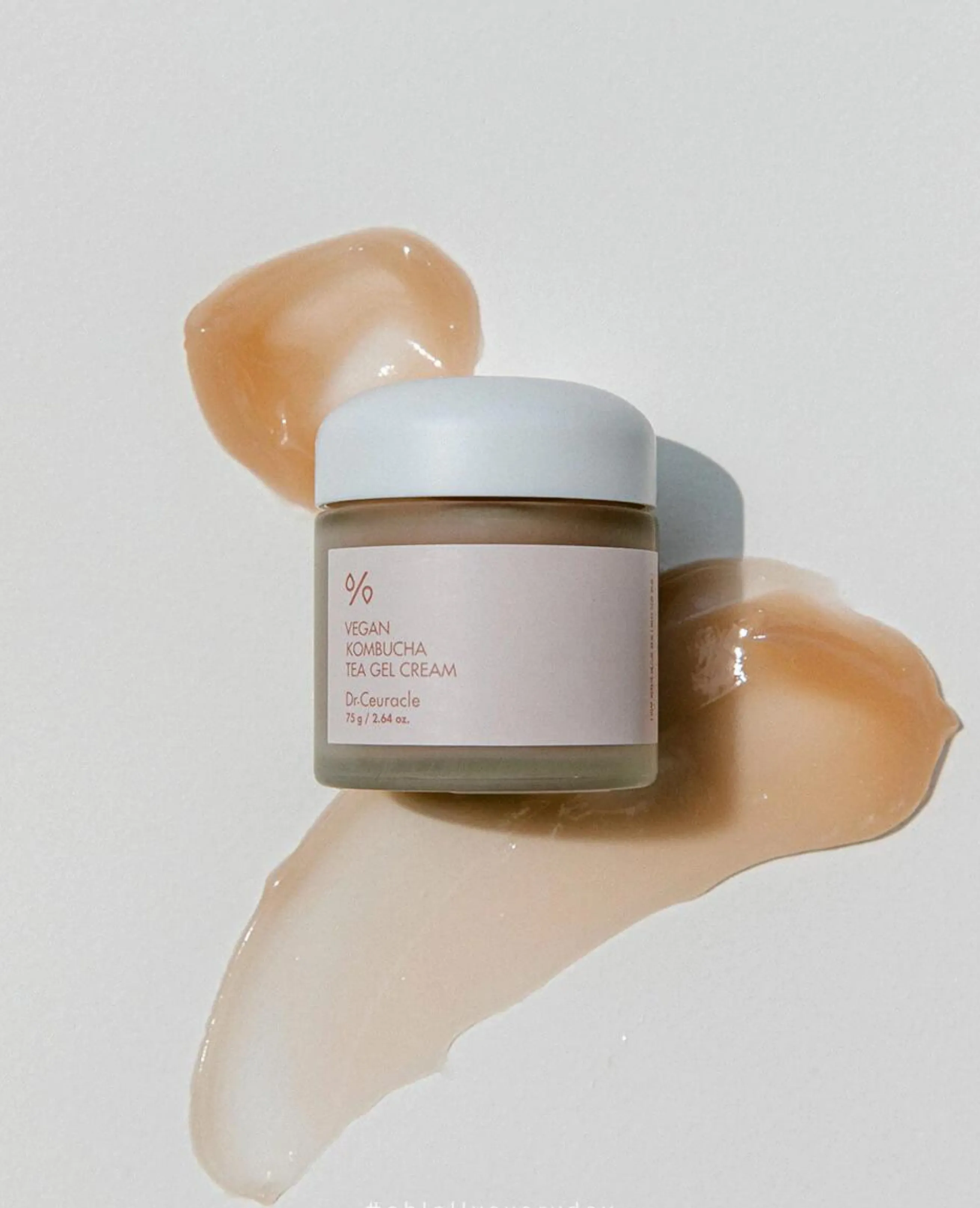 Vegan Kombucha Tea Gel Cream